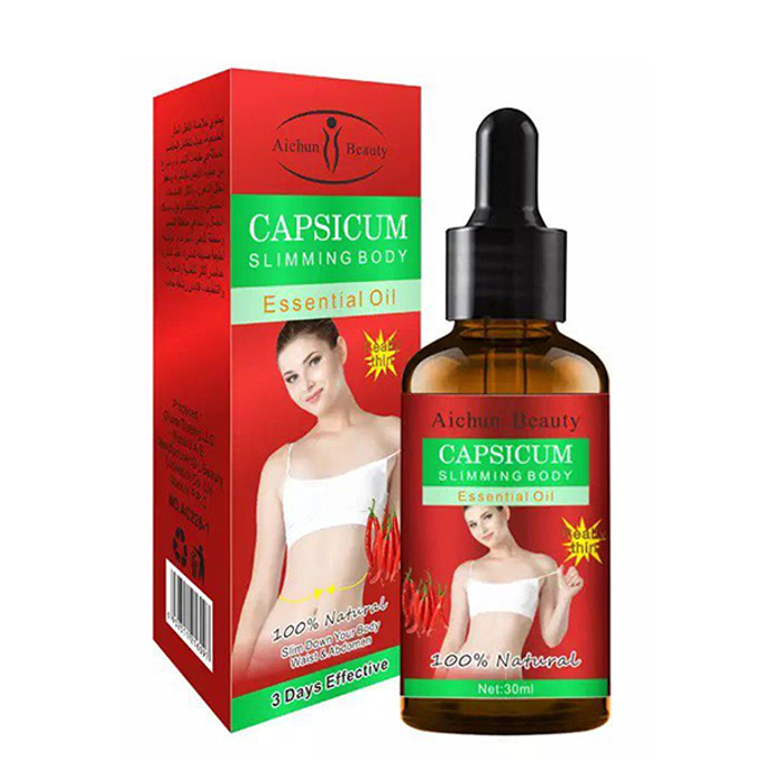CAPSICUM Slimming Body Essential Oil In Pakistan