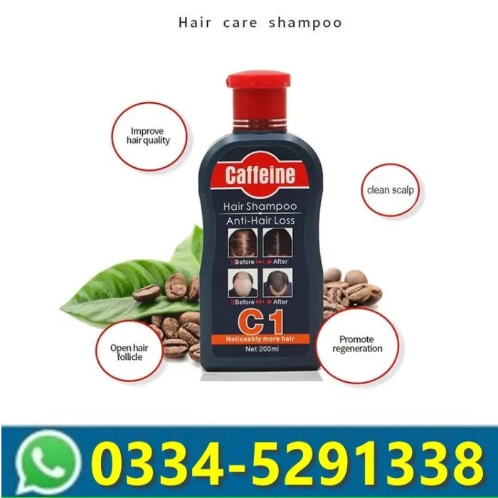Caffeine Hair Shampoo Anti Hair Loss In Pakistan