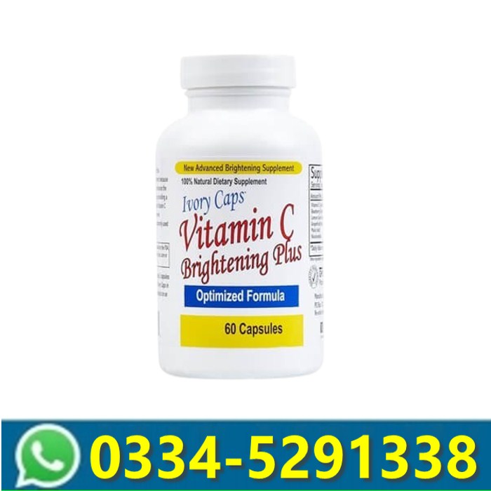 Ivory Caps Vitamin C Brightening Plus in Pakistan