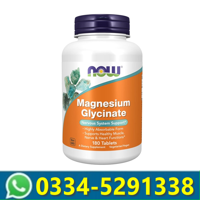 Now Foods Magnesium Glycinate Tablets In Pakistan