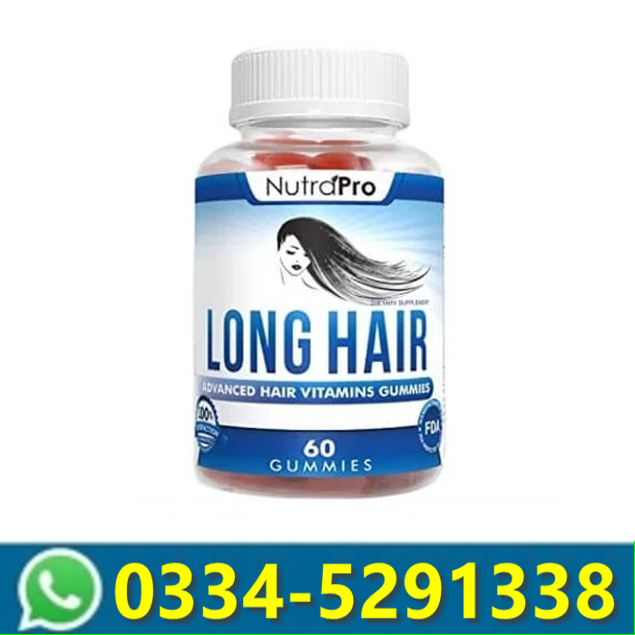NutraPro Long Hair Gummies In Pakistan