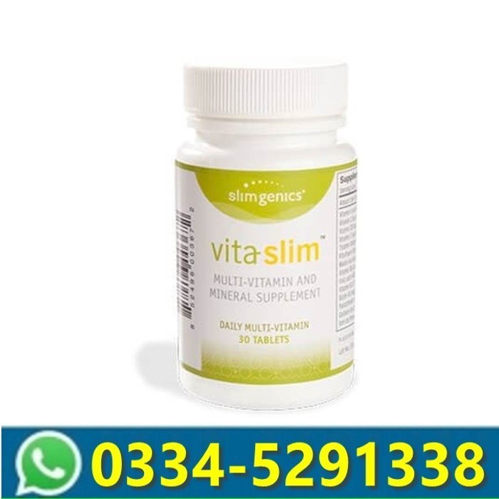 SlimGenics Vitaslim Weight Loss Support 30 Tablets In Pakistan