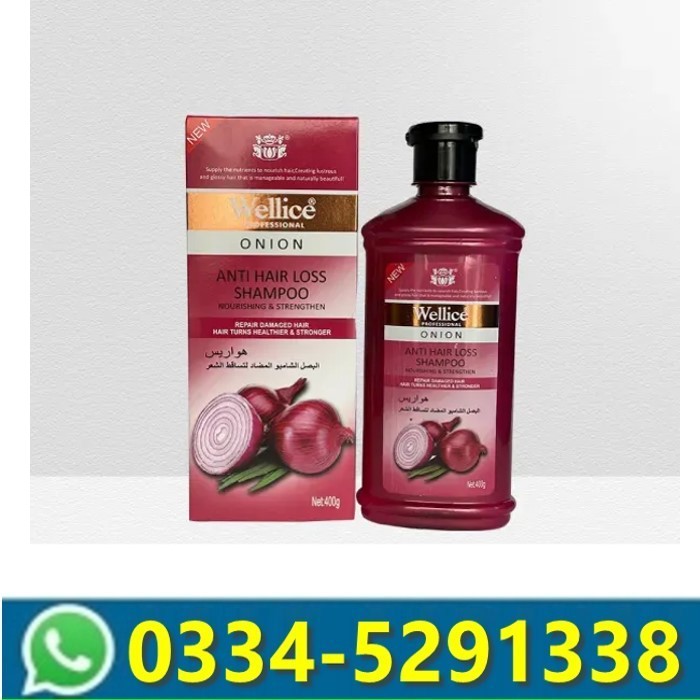 Wellice Onion Shampoo In Pakistan